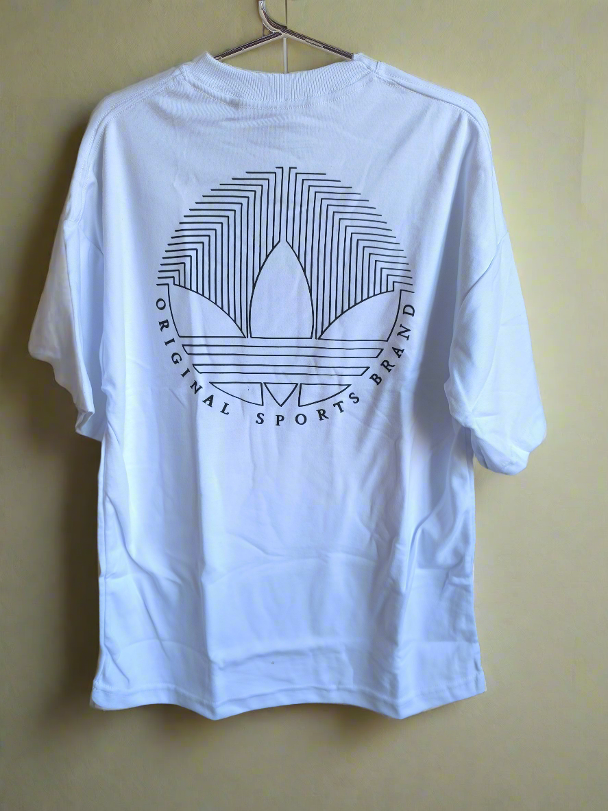 Remera Oversized ADI Signature Grid