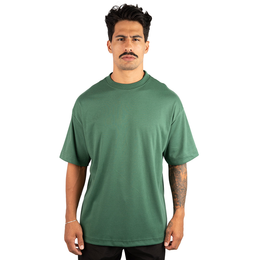 Remera Oversized lisa Verde Militar