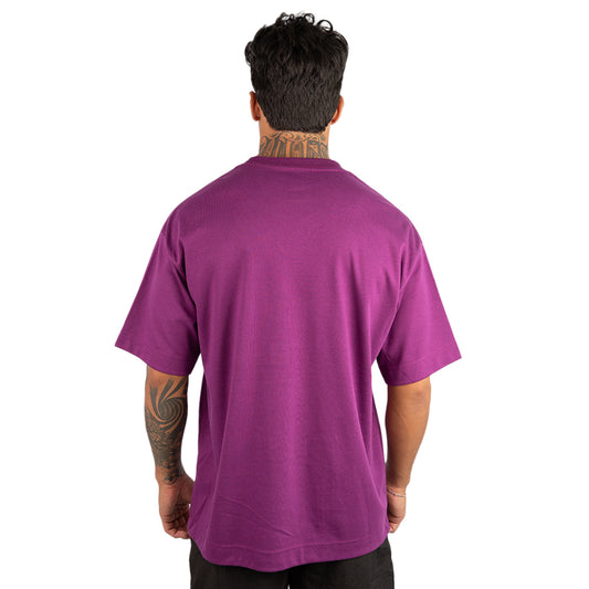 Remera Oversized lisa Lila
