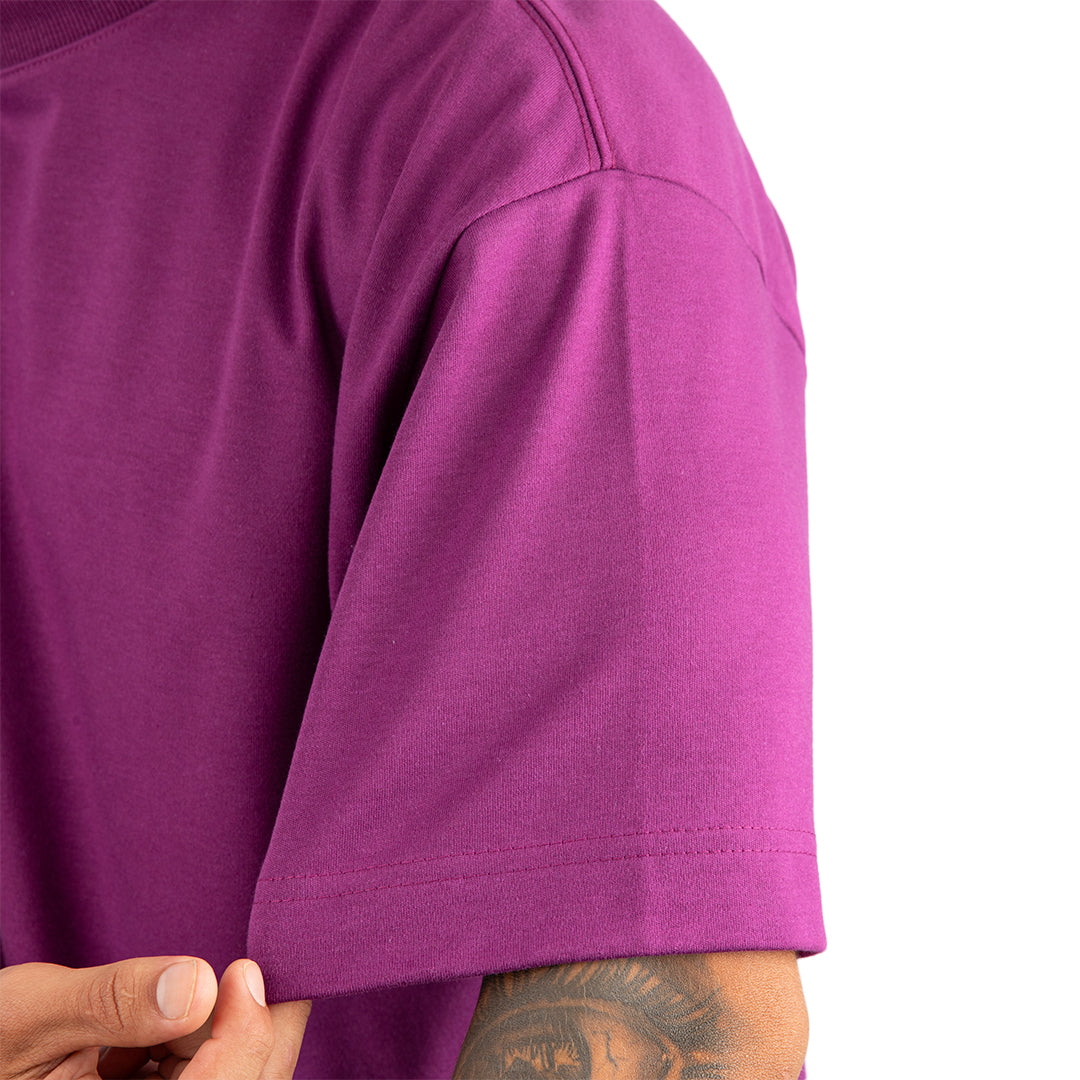 Remera Oversized lisa Lila