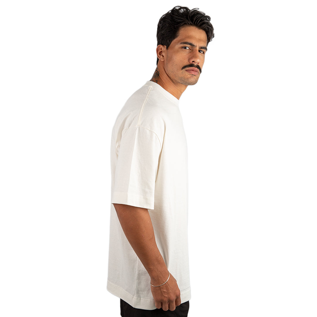 Remera Oversized lisa Off White