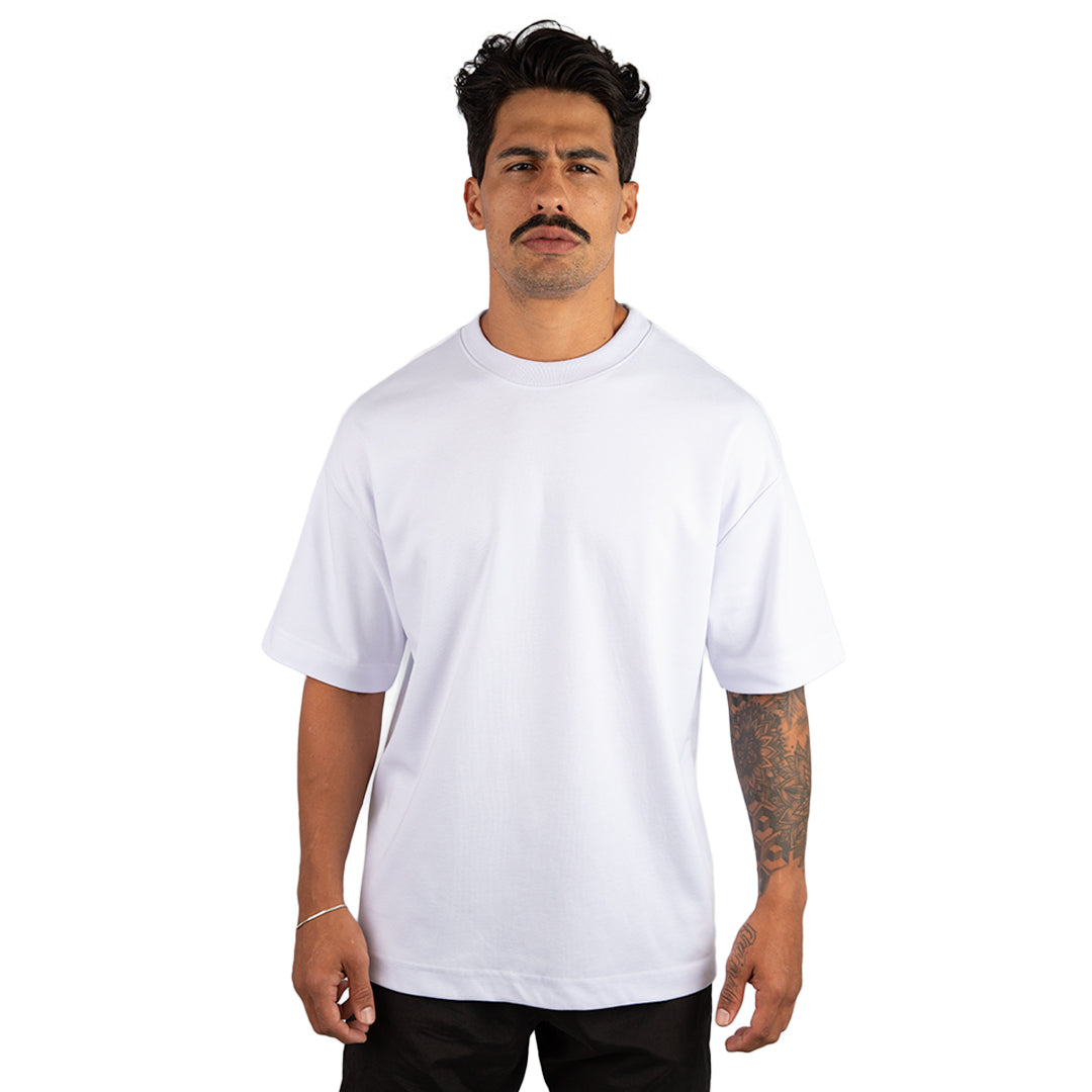 Remera Oversized lisa Blanca