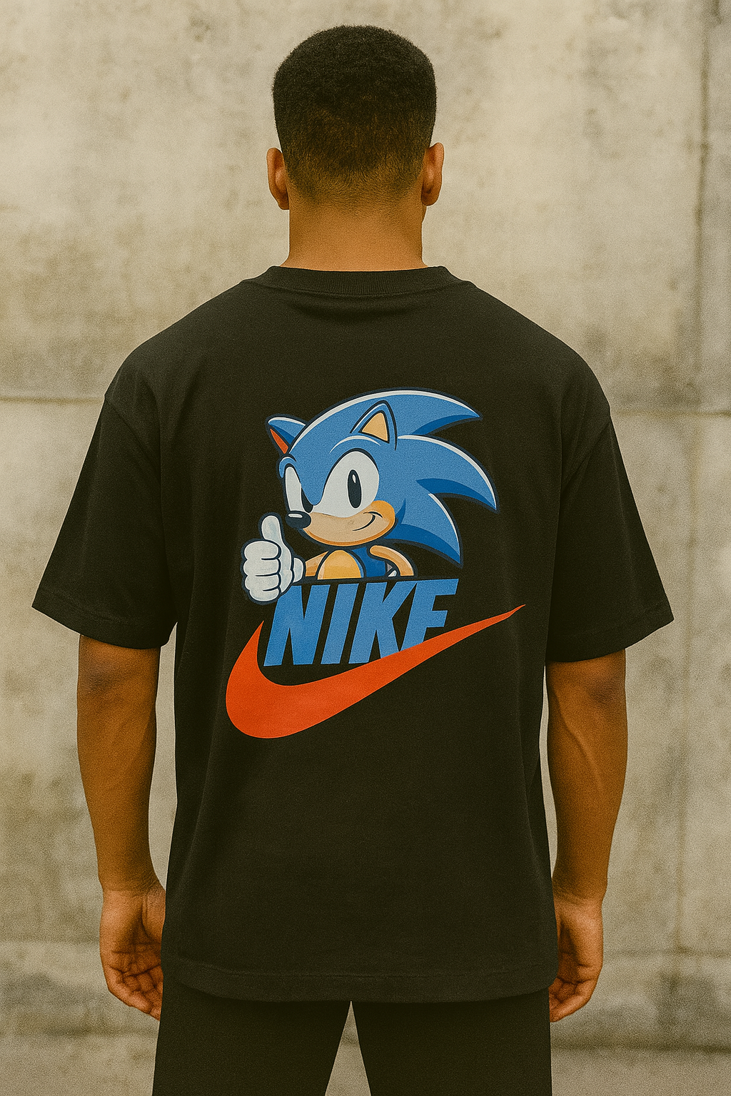 Remera Oversized NK Speed Check