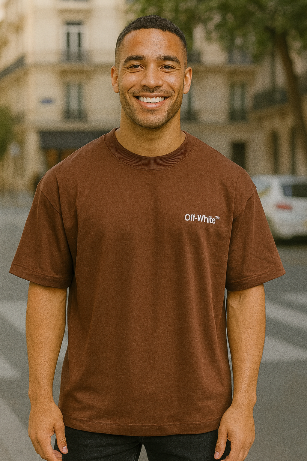 Remera Oversized OW Rabbit Riot