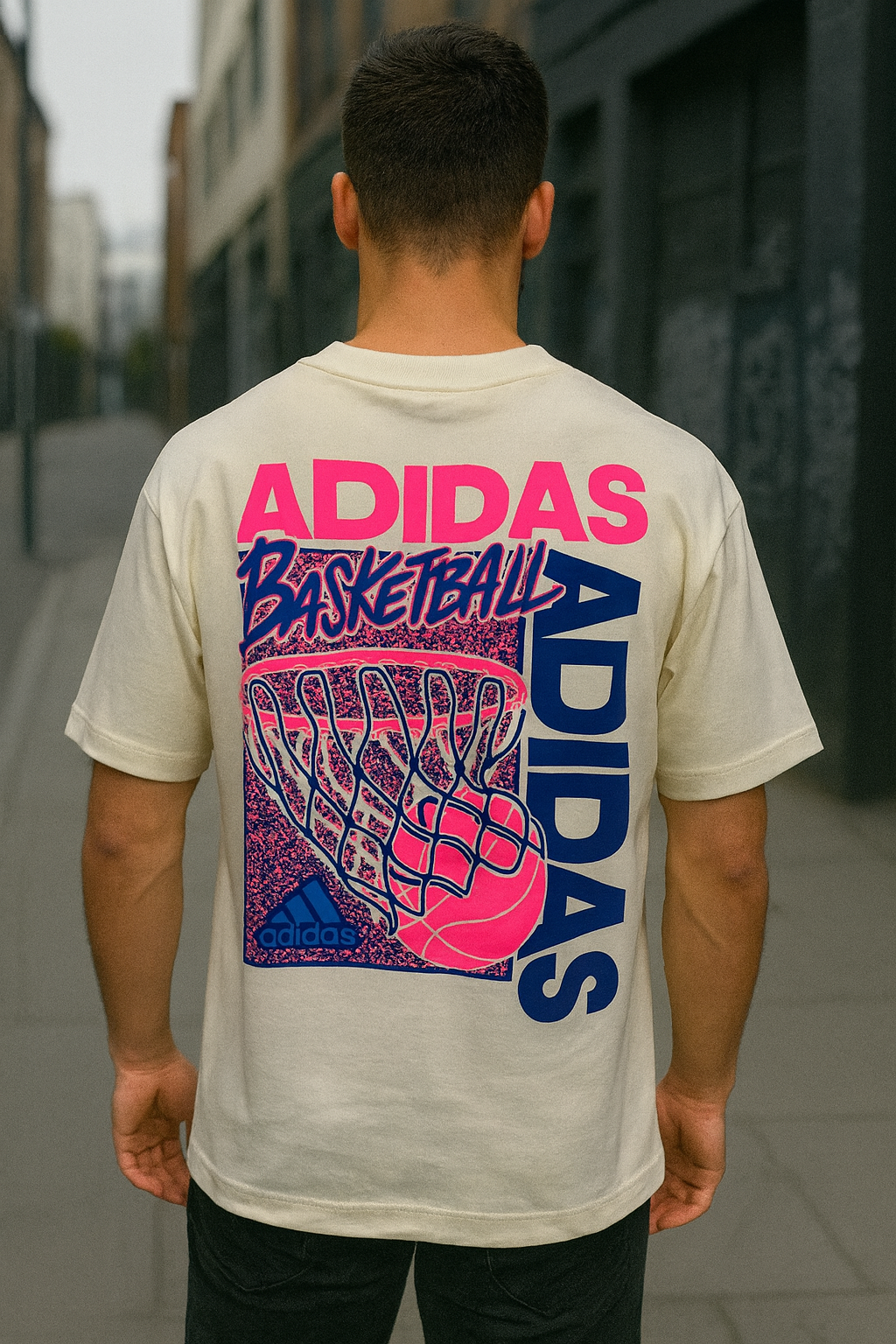 Remera Oversized ADI Court Clash