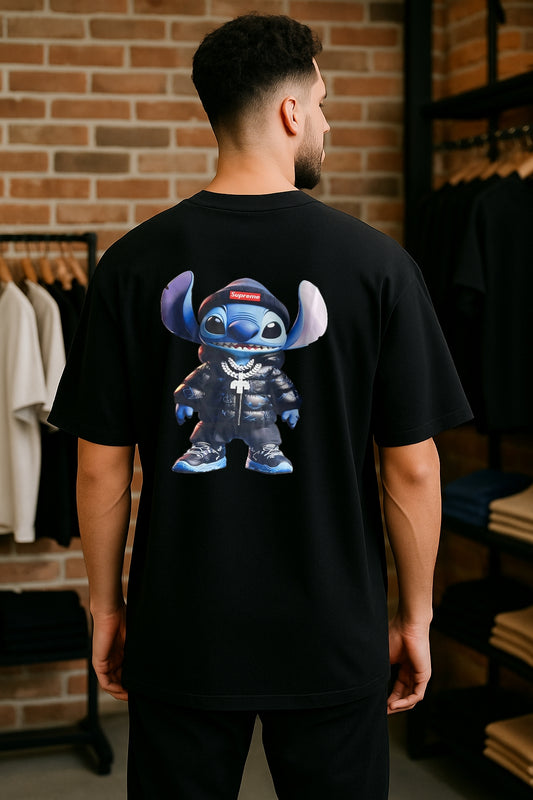 Remera Oversized SPRM Lilo Gangster