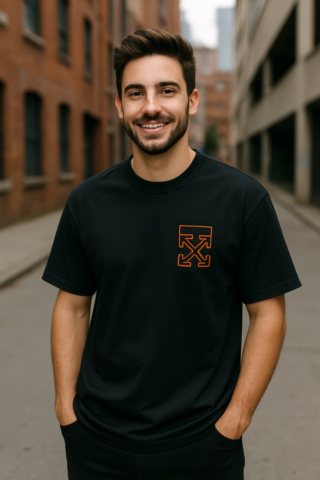 Remera Oversized OW Kws Crosspoint