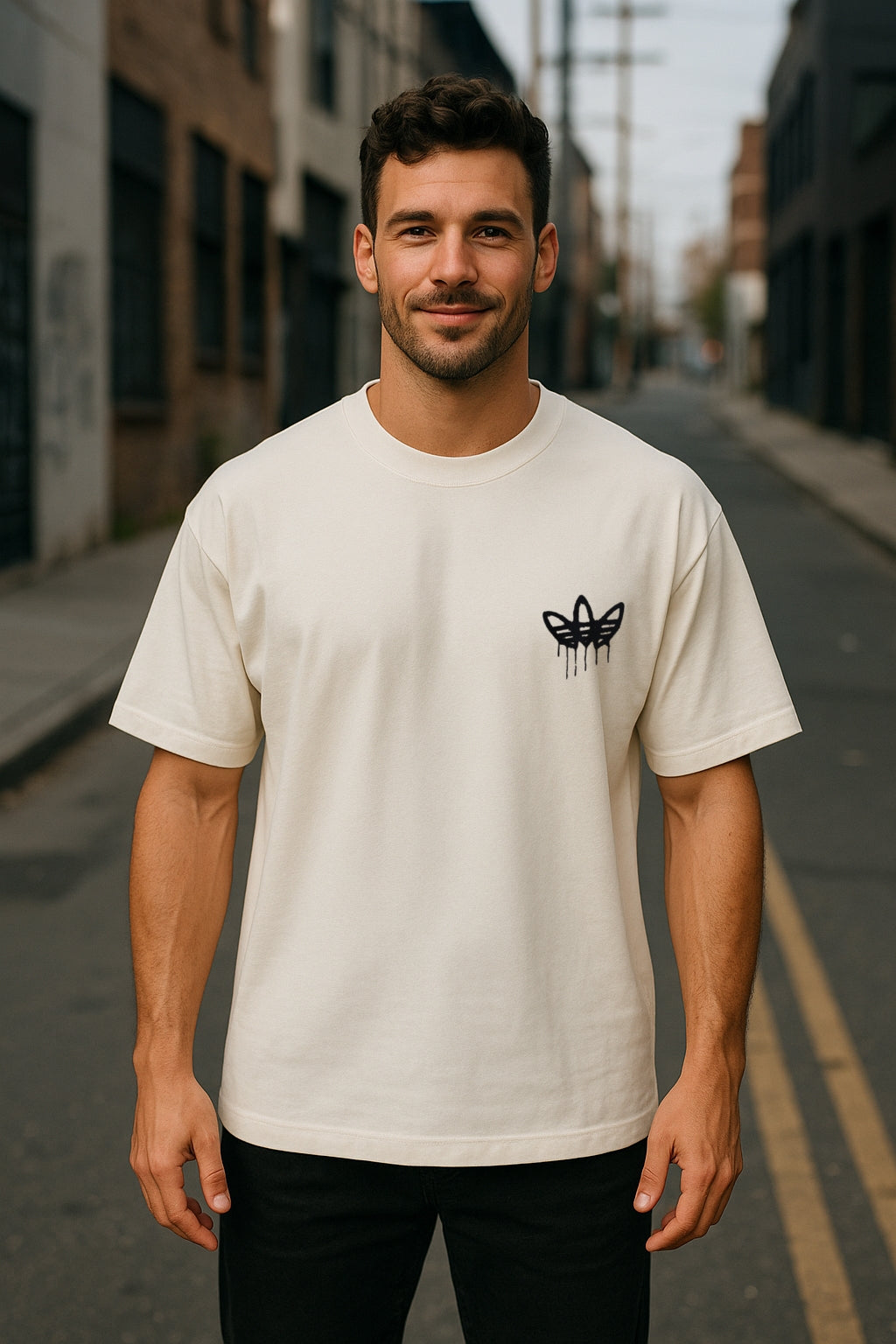 Remera Oversized ADI Golden Graff
