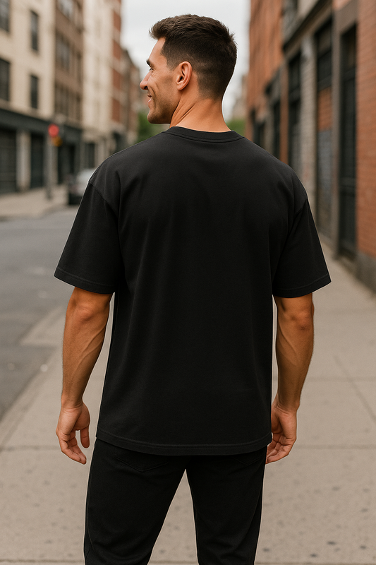 Remera Oversized NK Bordada Shift