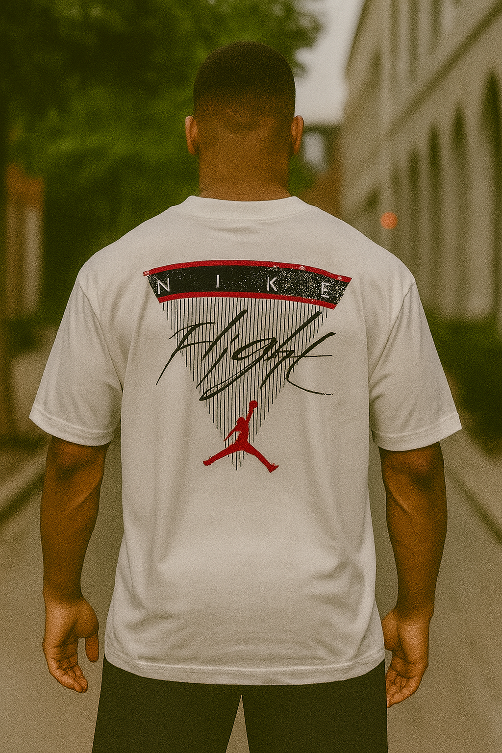 Remera Oversized NK Flight Zone
