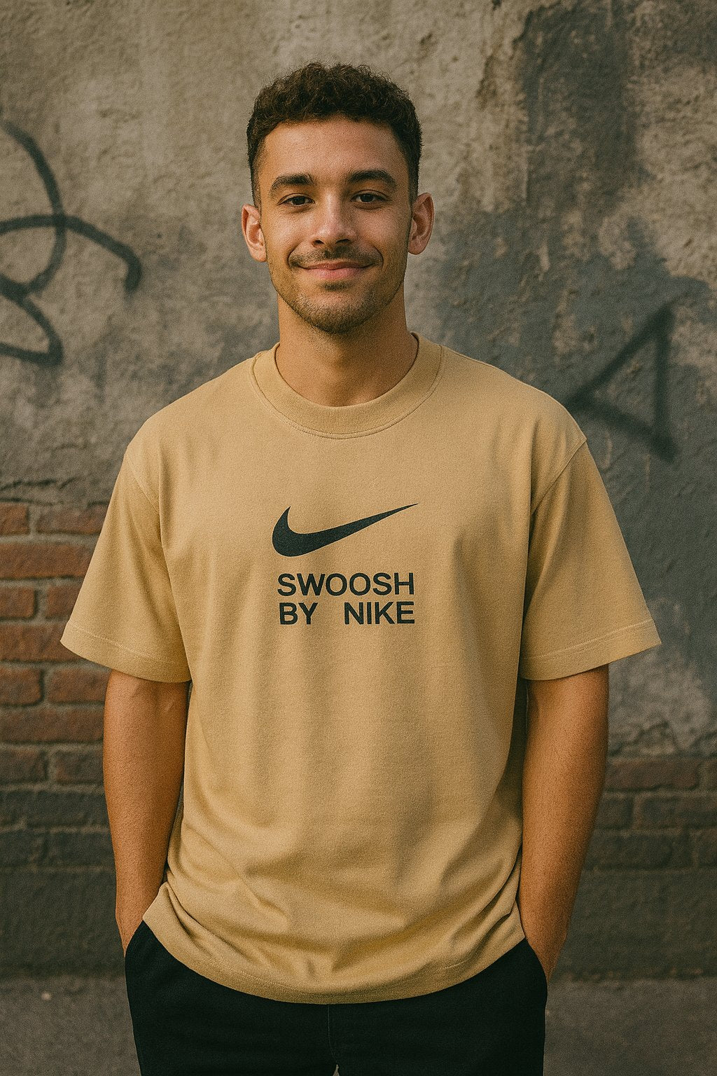 Remera Oversized NK Clean Cut