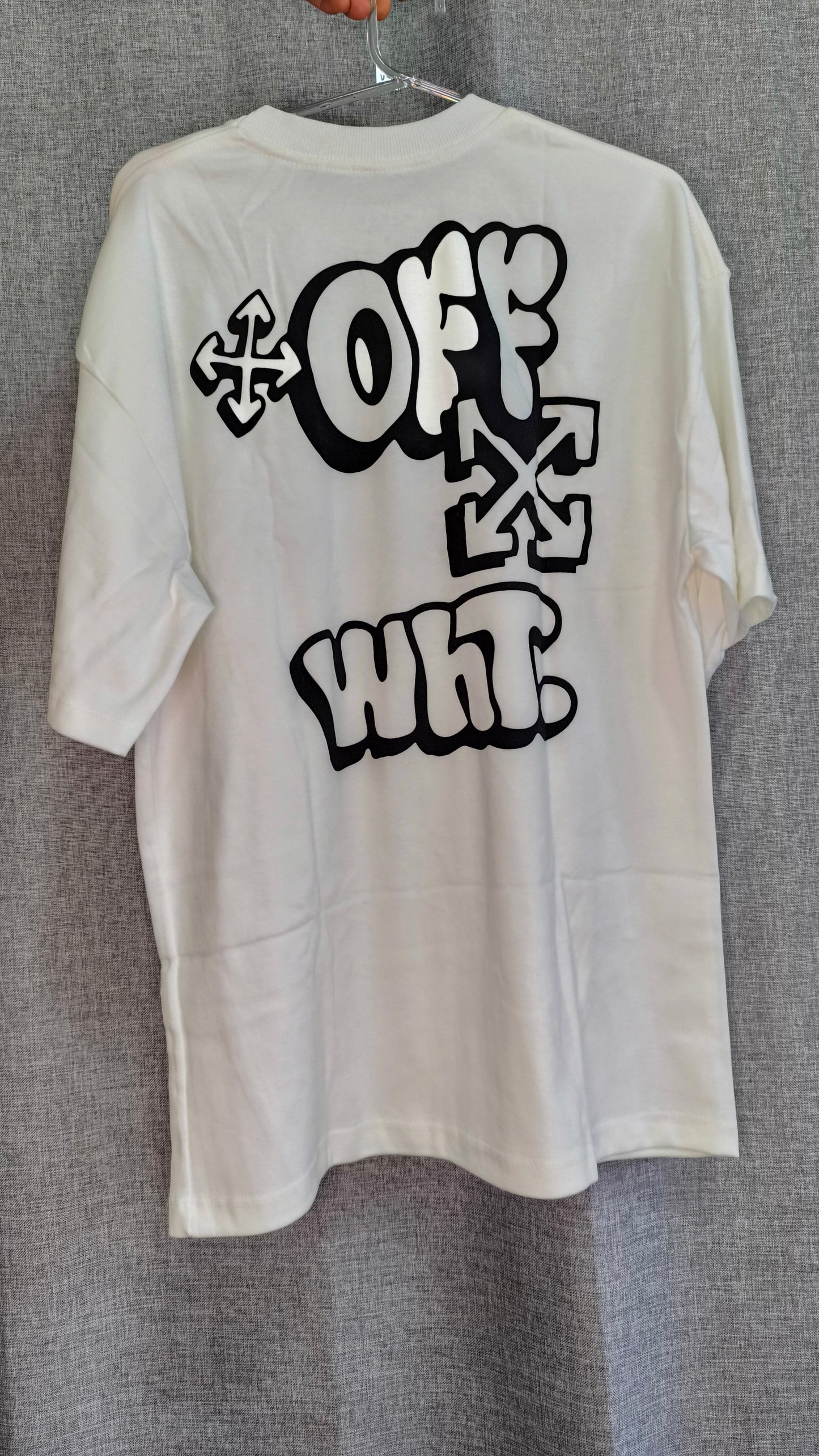 Remera Oversized "OW Wht"