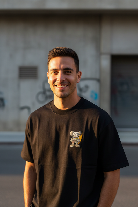 Remera Oversized FNDI Beach Kaws