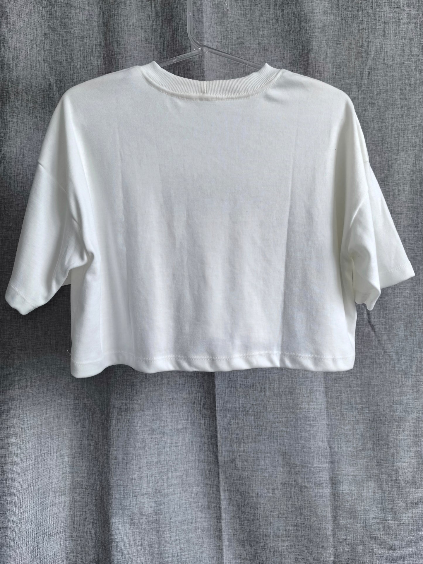 Cropped Oversized AD Game On
