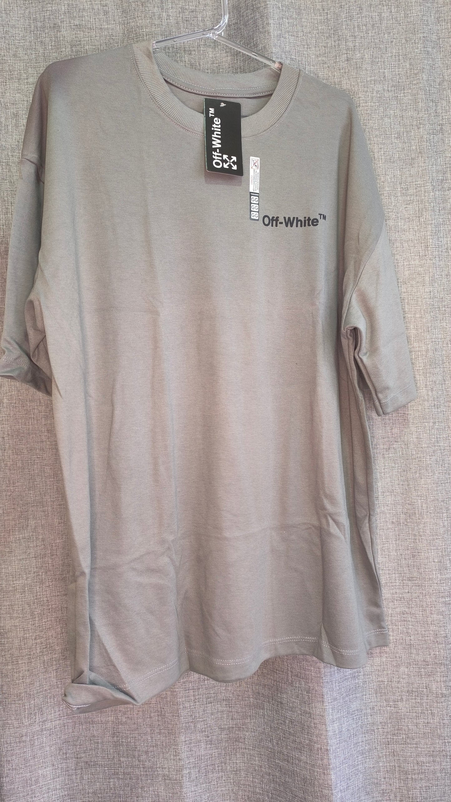 Remera Oversized "OW Wht"