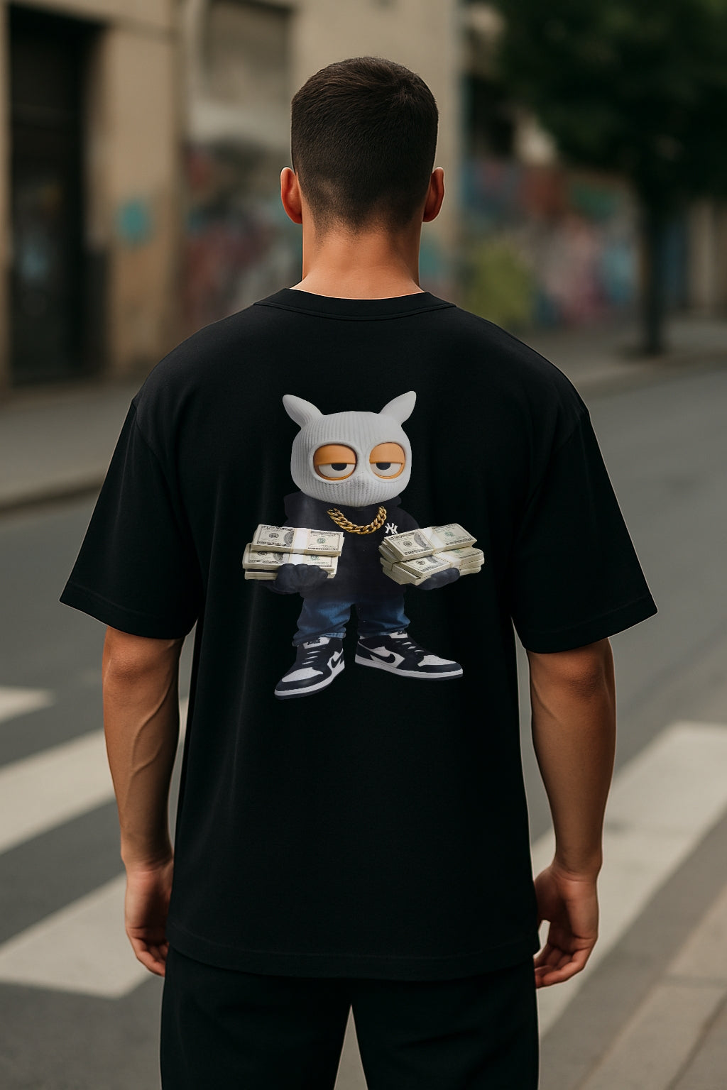 Remera Oversized NK Money Moves