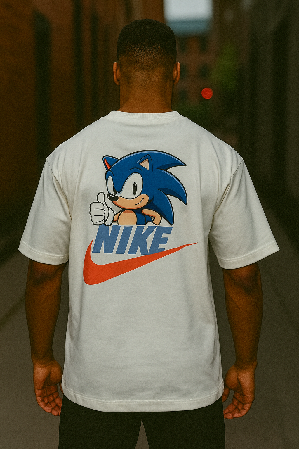 Remera Oversized NK Speed Check