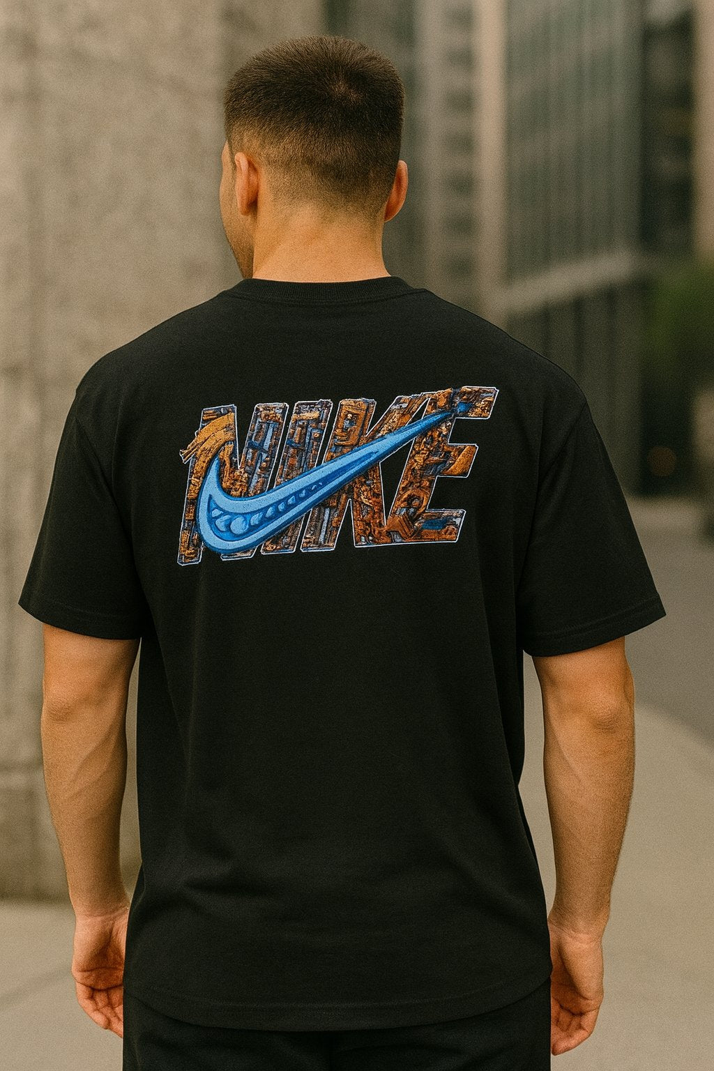 Remera Oversized NK Midnight Move