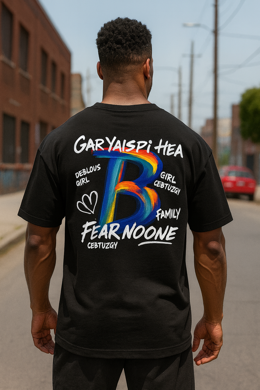 Remera Oversized BLG Fearless B