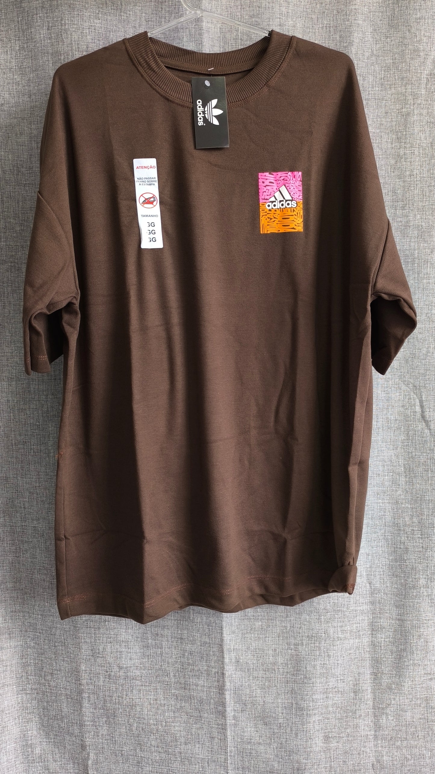 Remera Oversized ADS Pink Orange