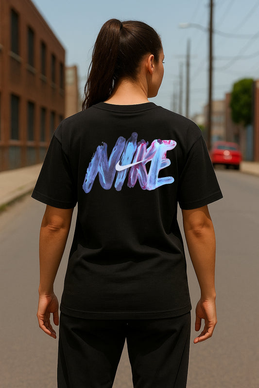 Remera Oversized NK Watercolor