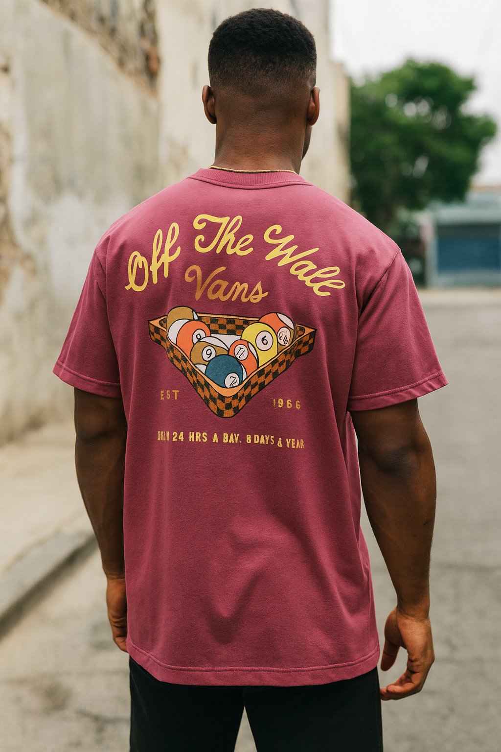 Remera Oversized "VS Billiards"