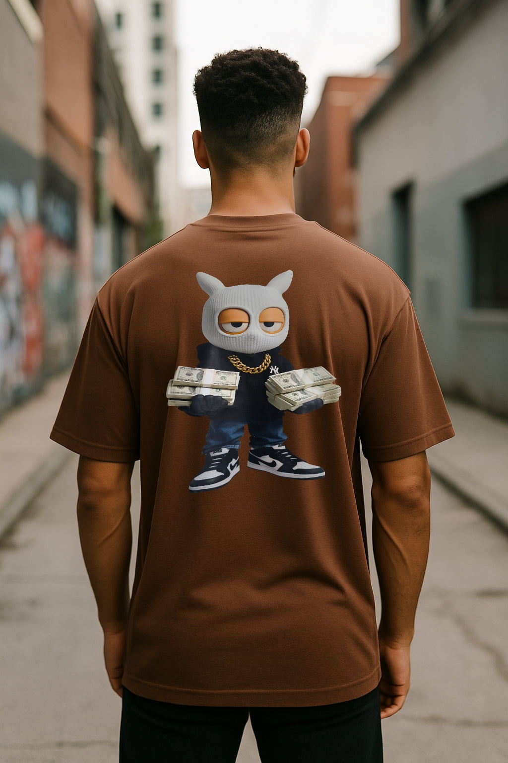 Remera Oversized NK Money Moves