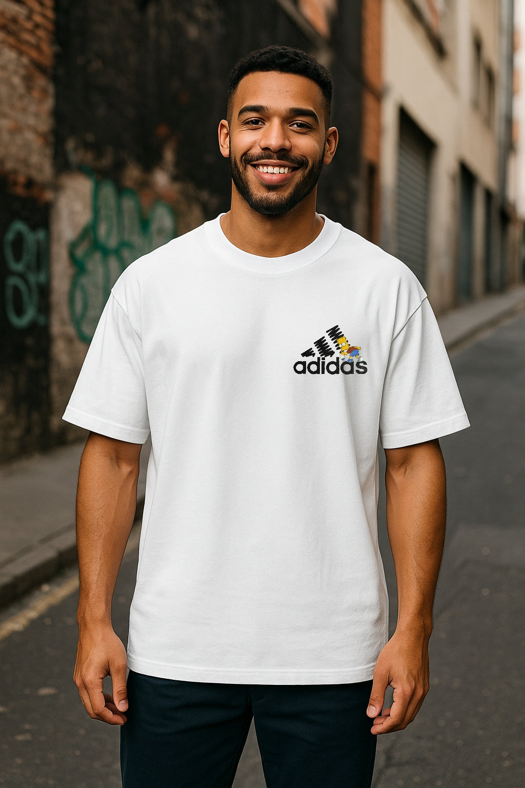Remera Oversized ADI Tag & Play