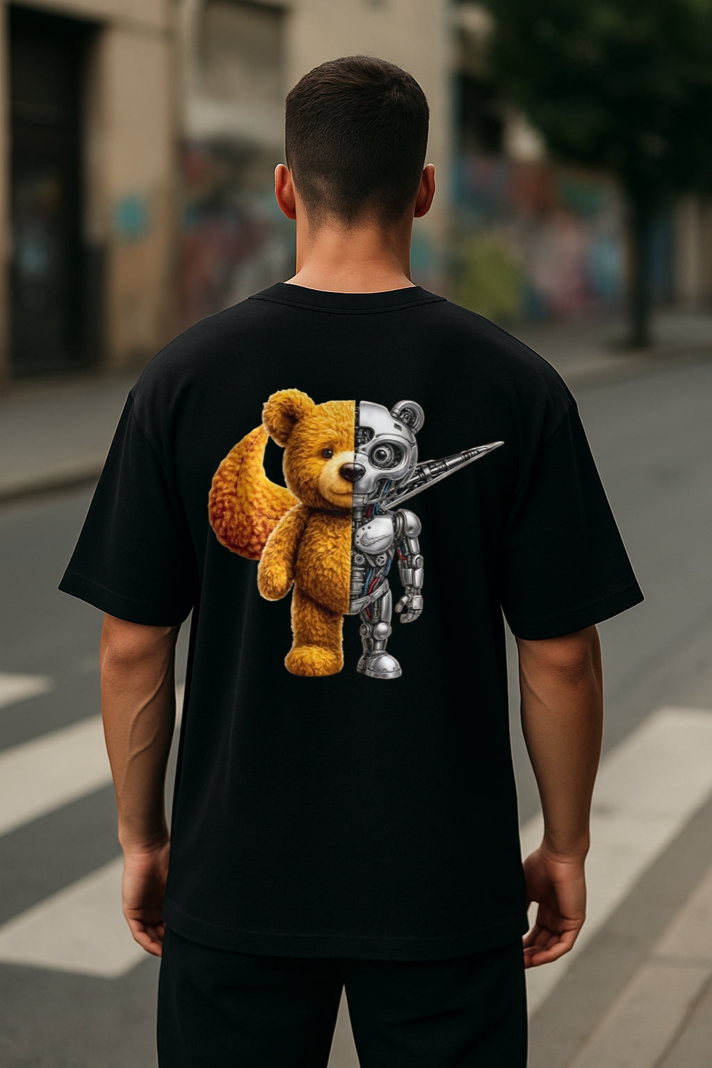 Remera Oversized NK Cybear