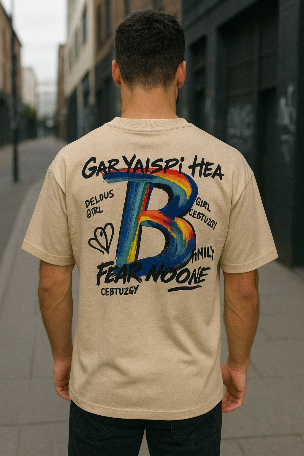 Remera Oversized BLG Fearless B