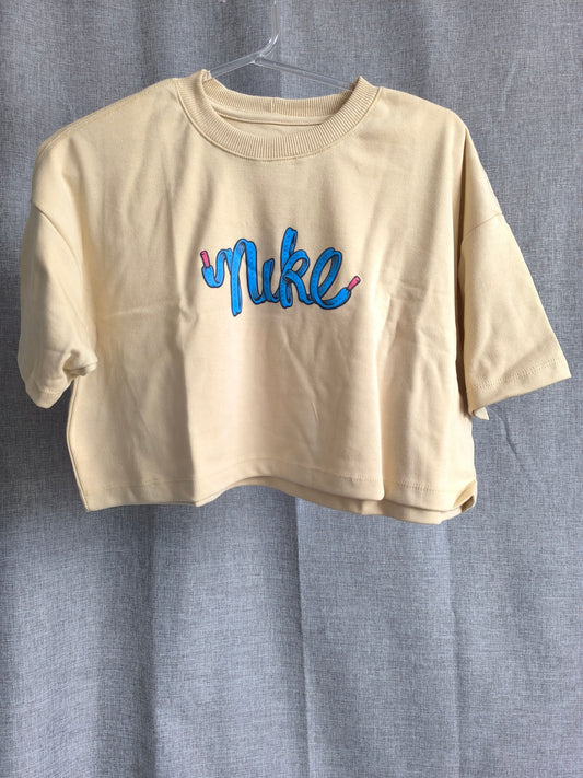 Cropped Oversized NK Skyline Vibe