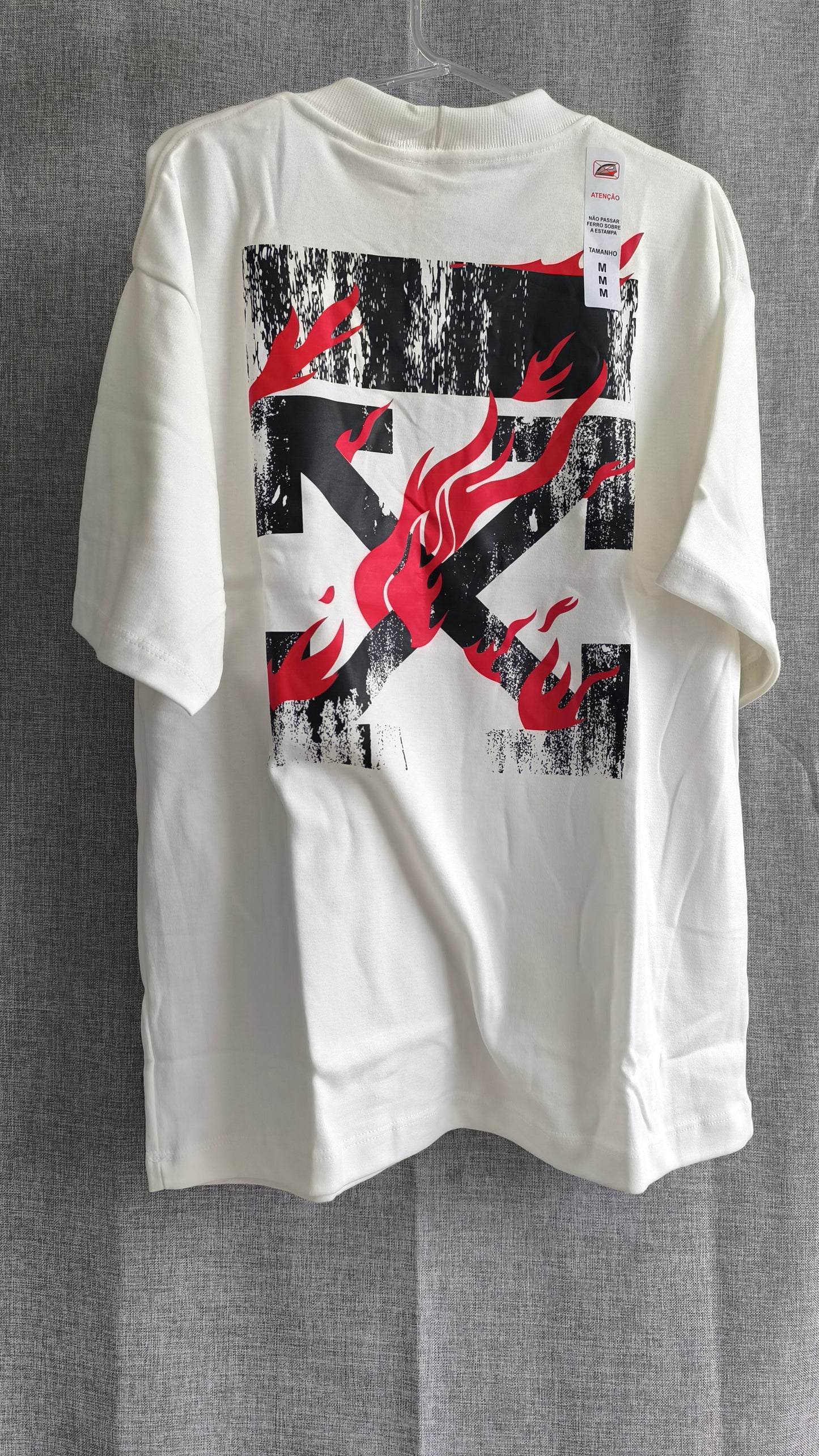 Remera Oversized OFWH Flames