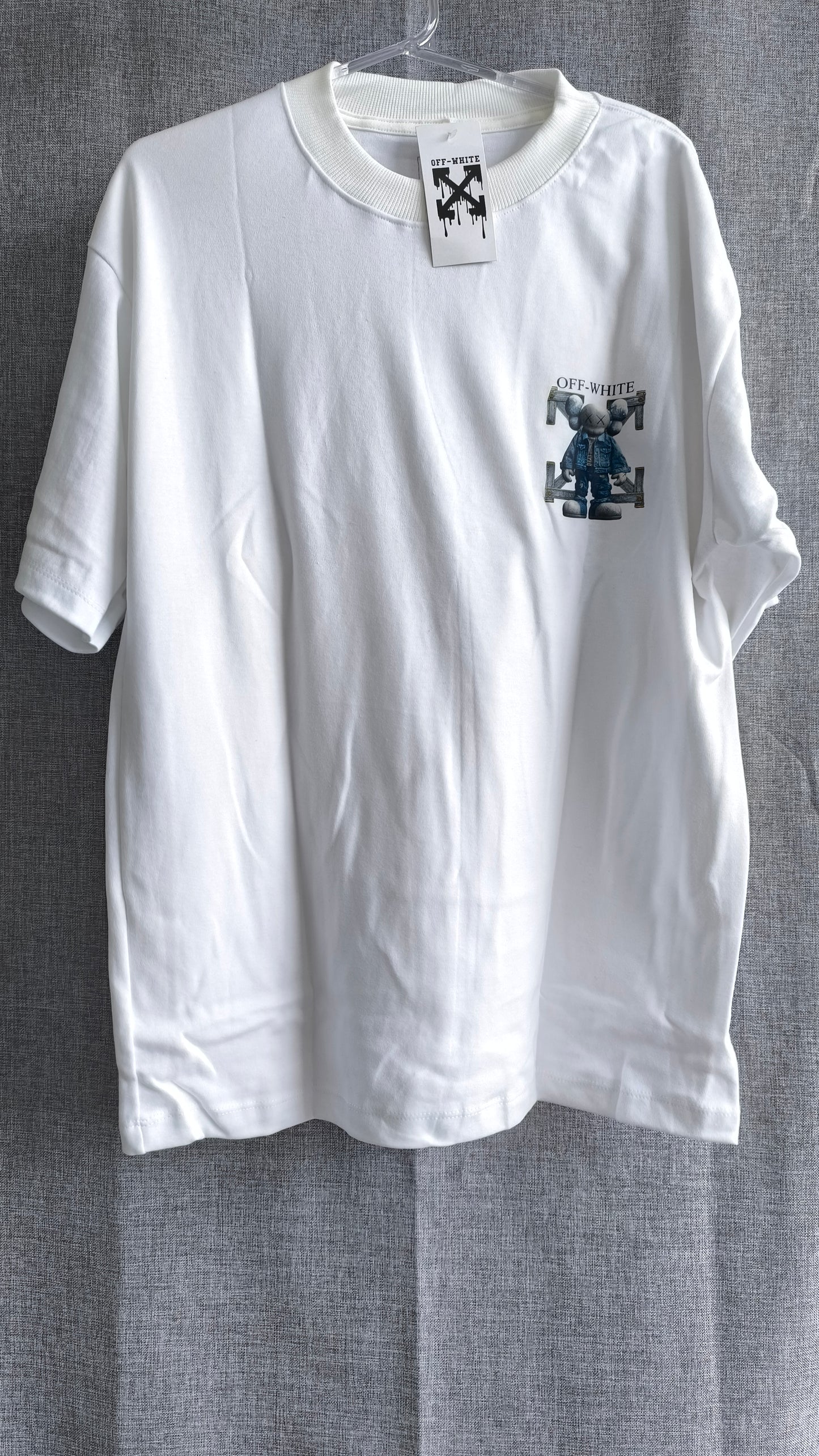 Remera Oversized OFWHT Jean's Bear
