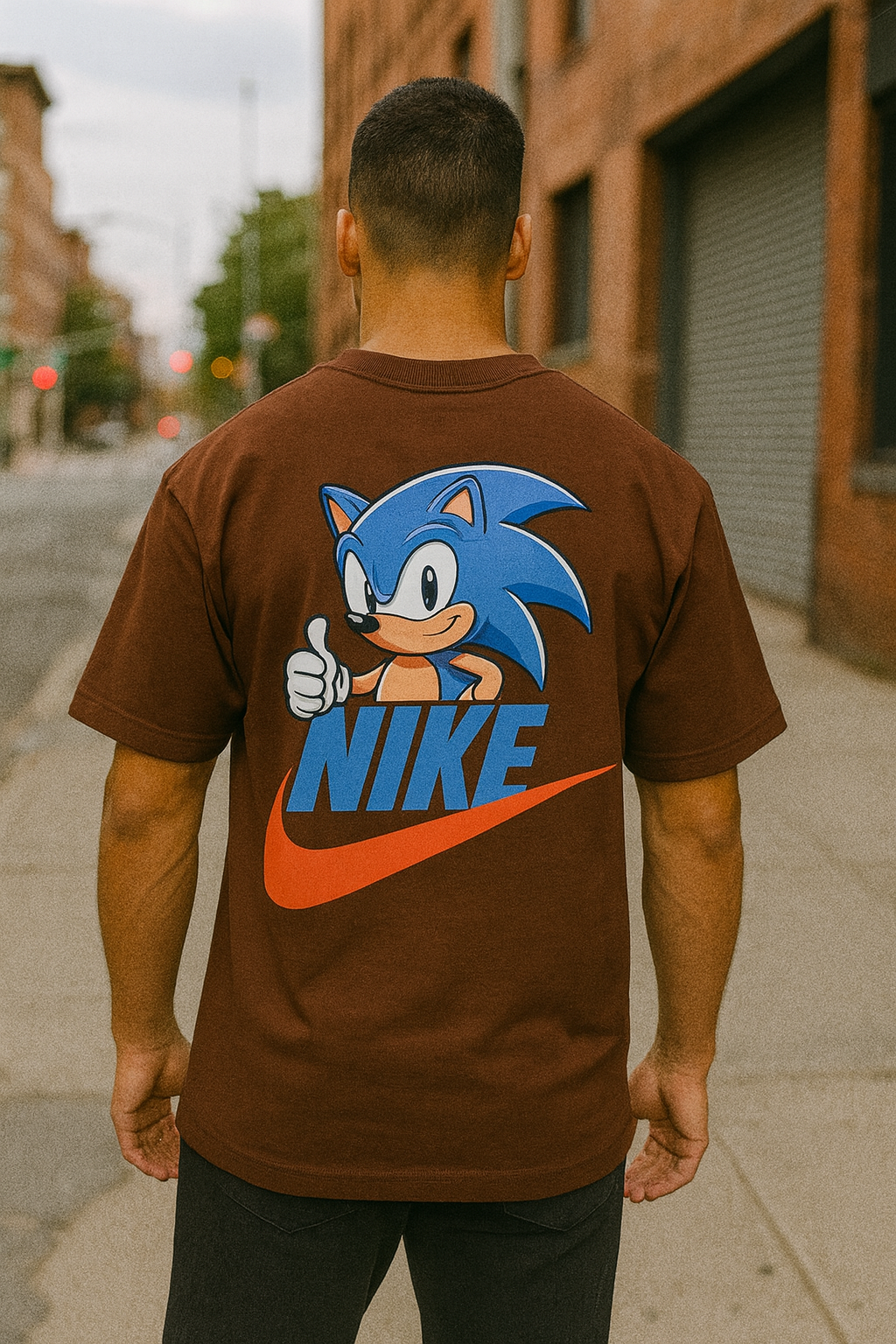 Remera Oversized NK Speed Check