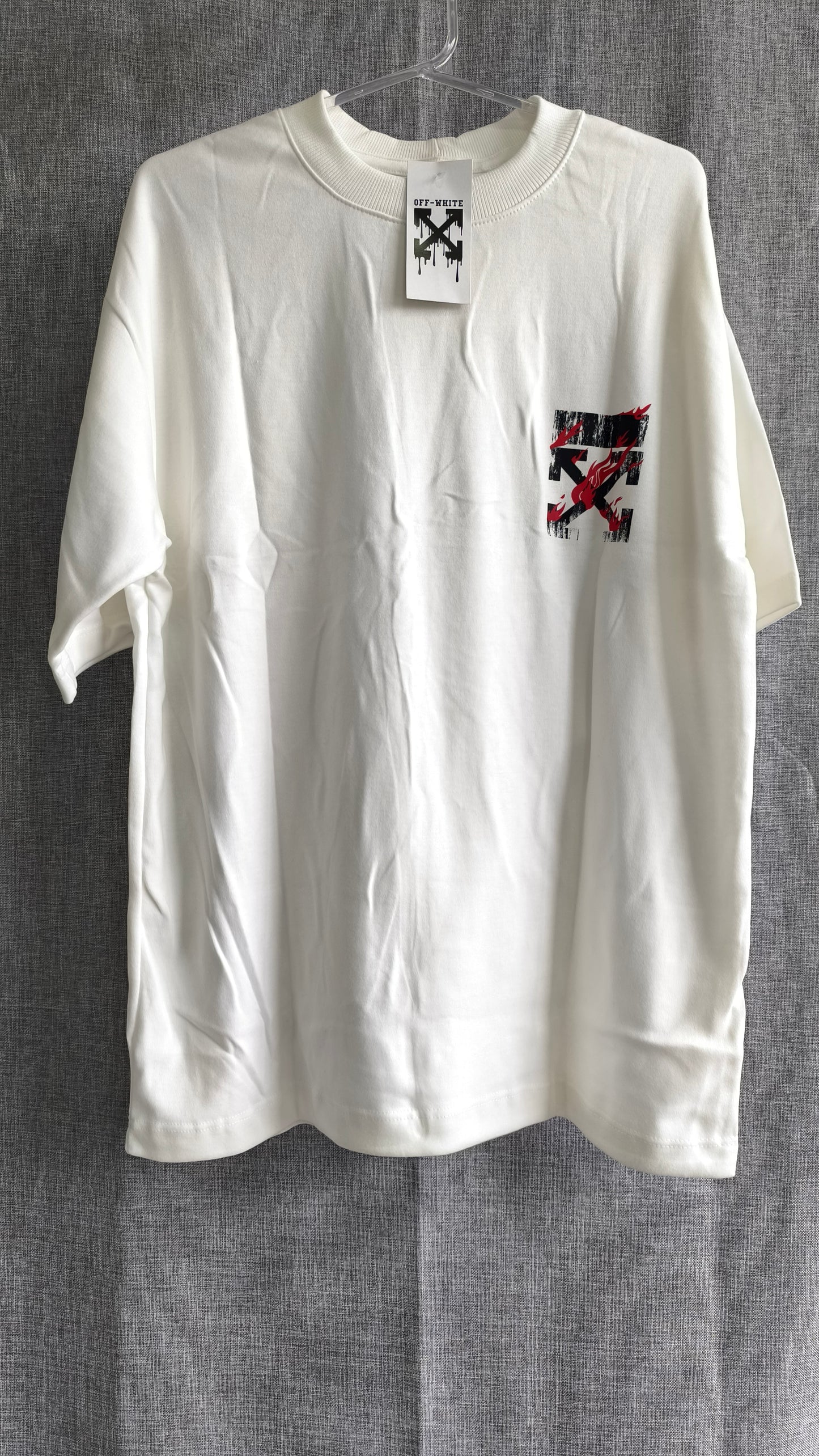 Remera Oversized OFWH Flames