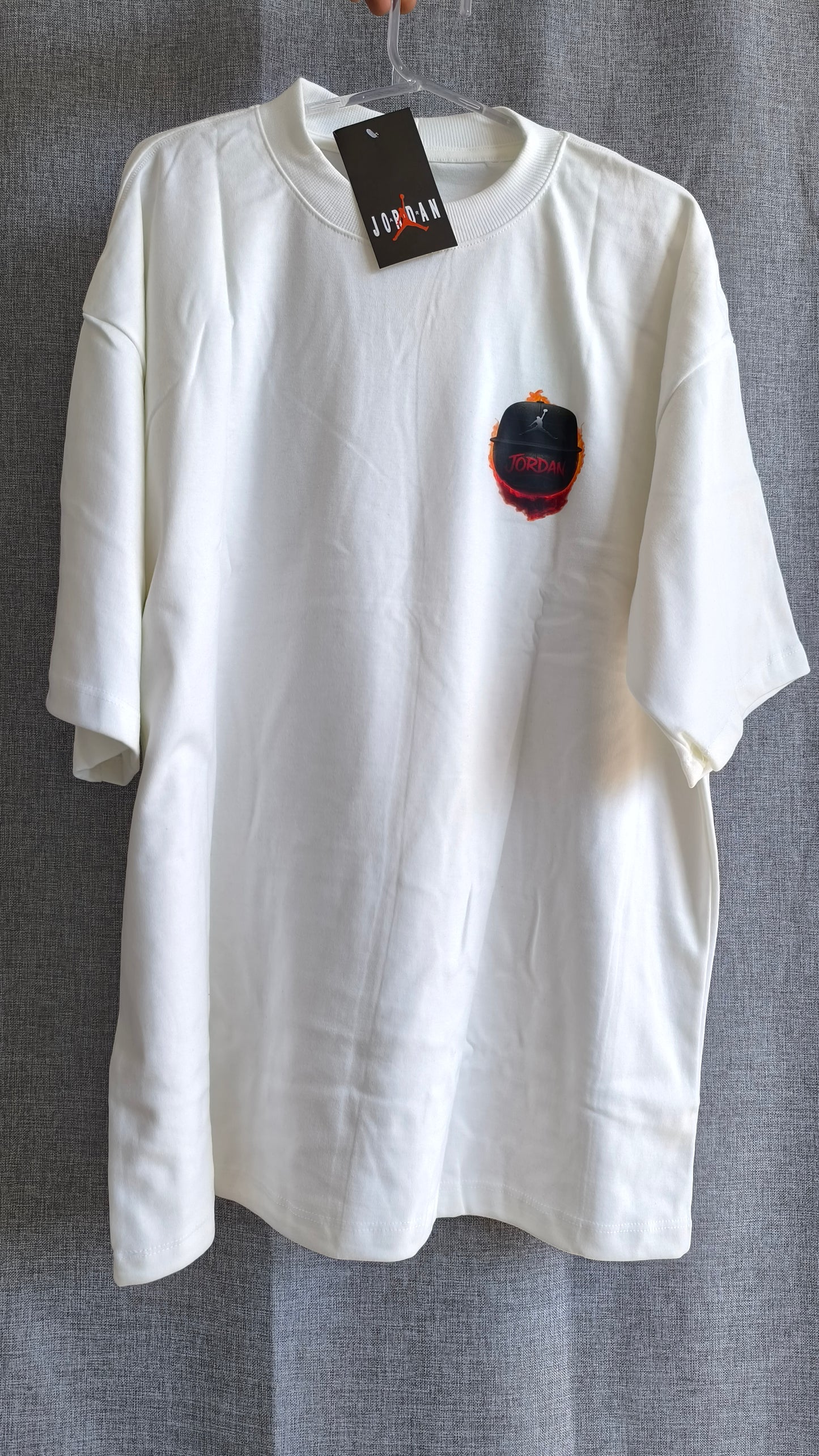 Remera Oversized JDN Fire Cap