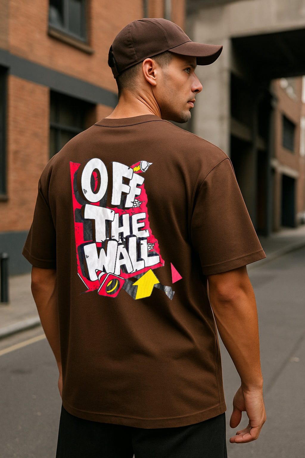 Remera Oversized VNS Brick Wall