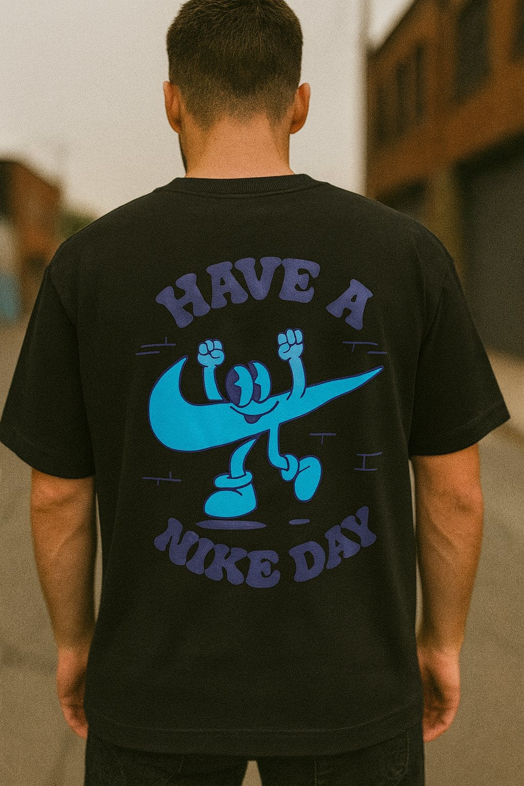 Remera Oversized Have a NK Day