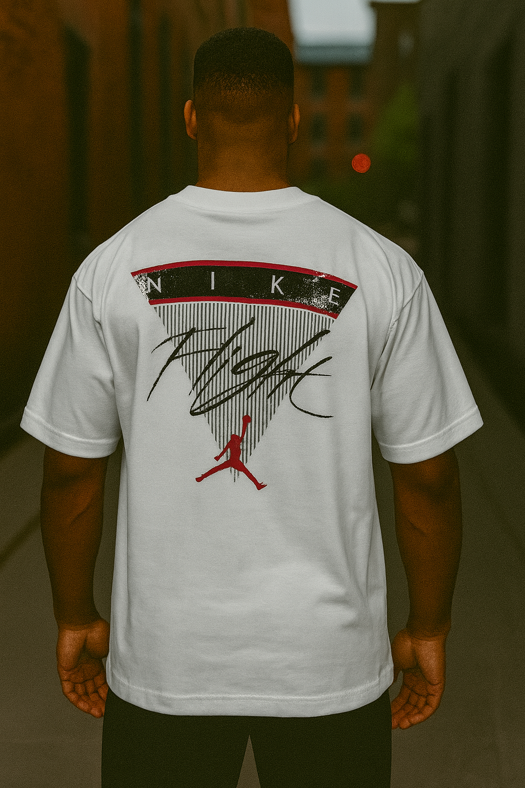 Remera Oversized NK Flight Zone