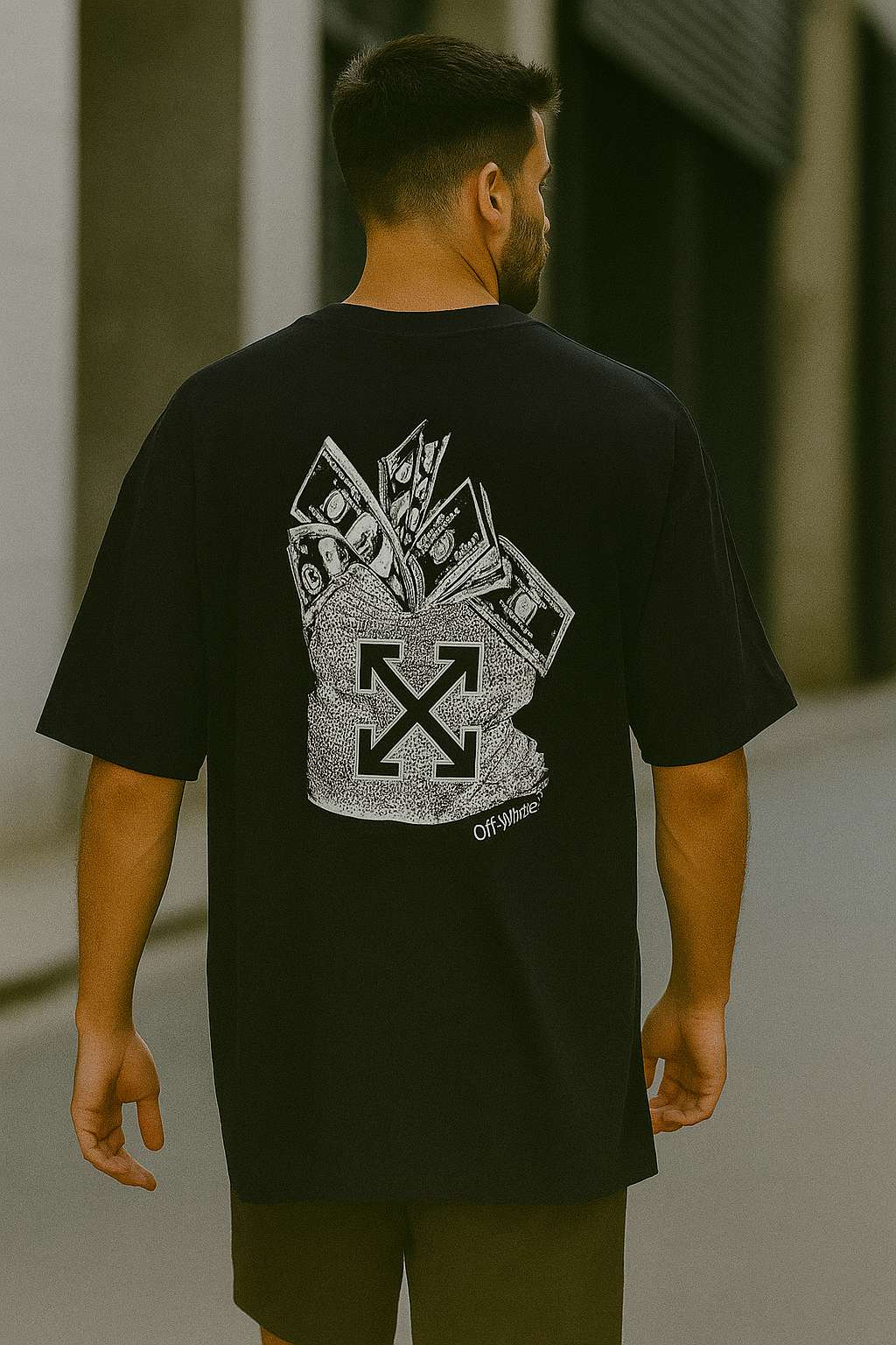 Remera Oversized OW Money Bag