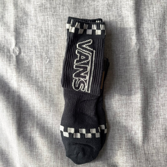 Medias VNS logo grande negra