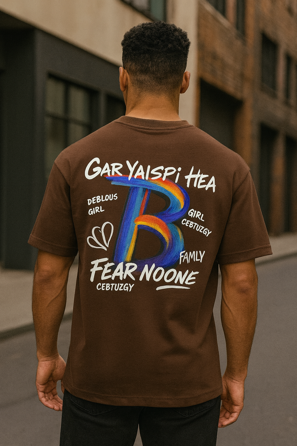 Remera Oversized BLG Fearless B