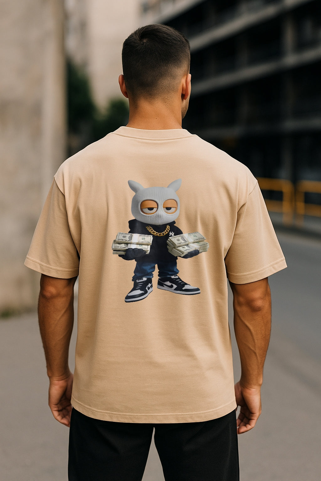 Remera Oversized NK Money Moves