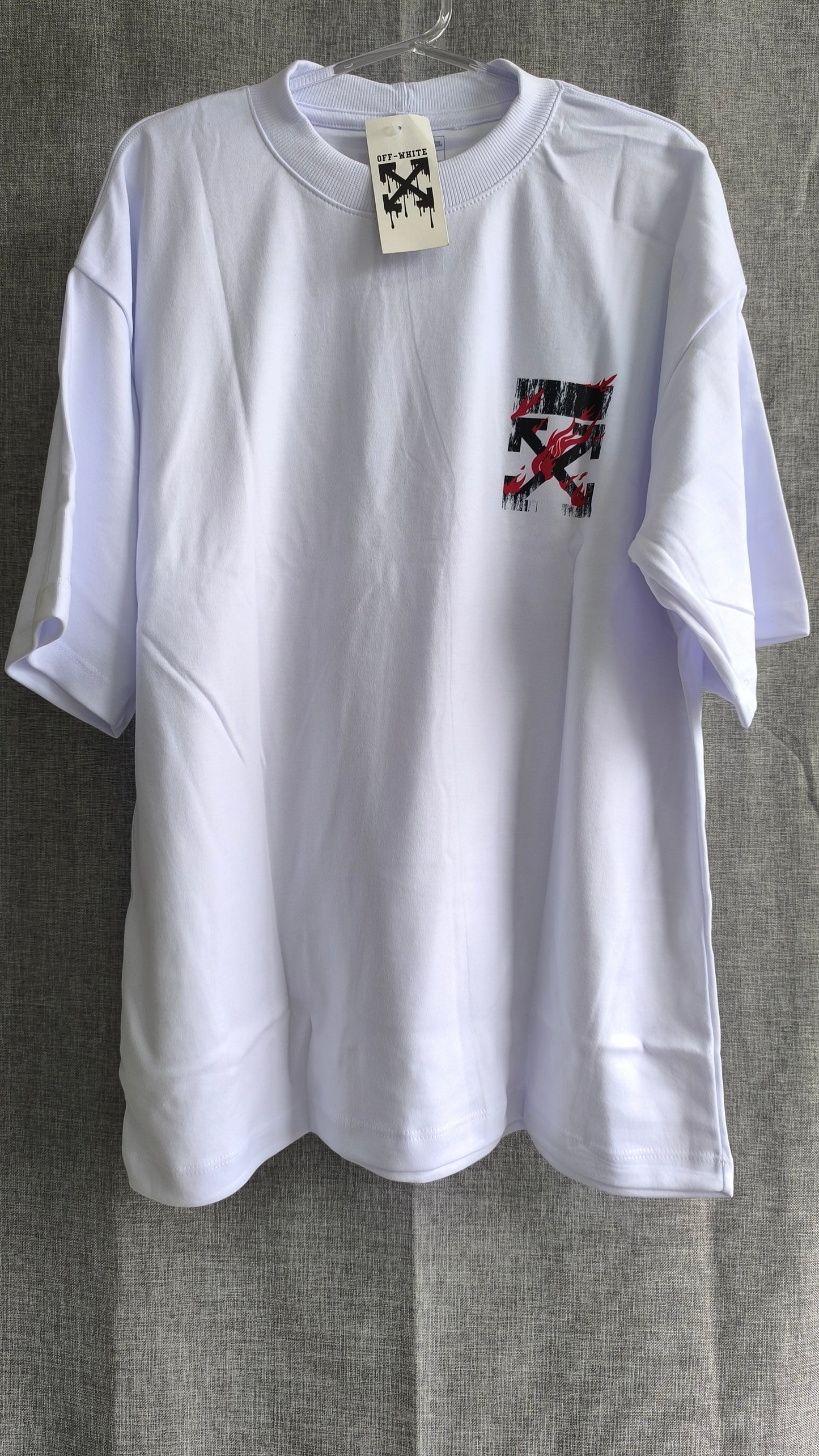 Remera Oversized OFWH Flames