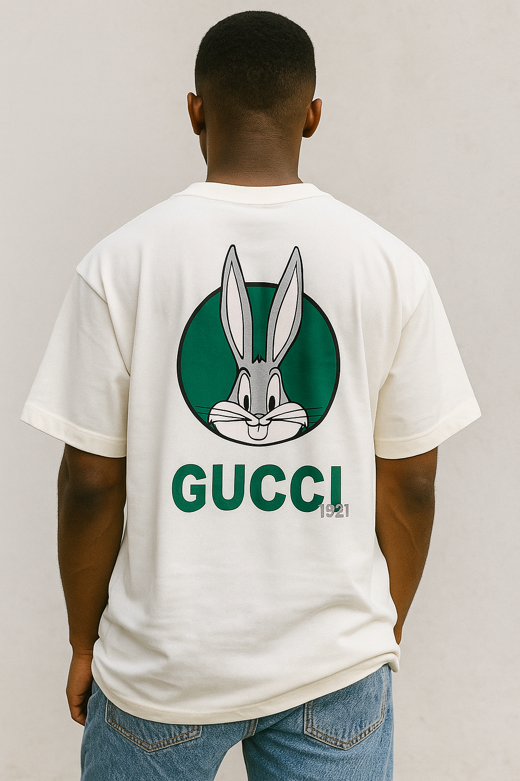 Remera Oversized Gcci Bugs Bunny