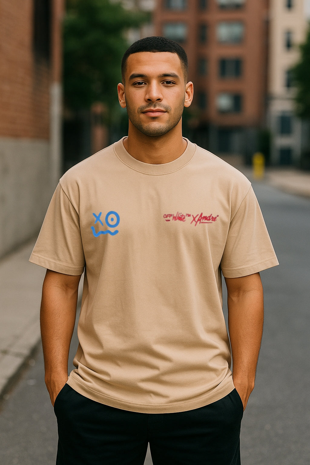 Remera Oversized OW Urban Sketch