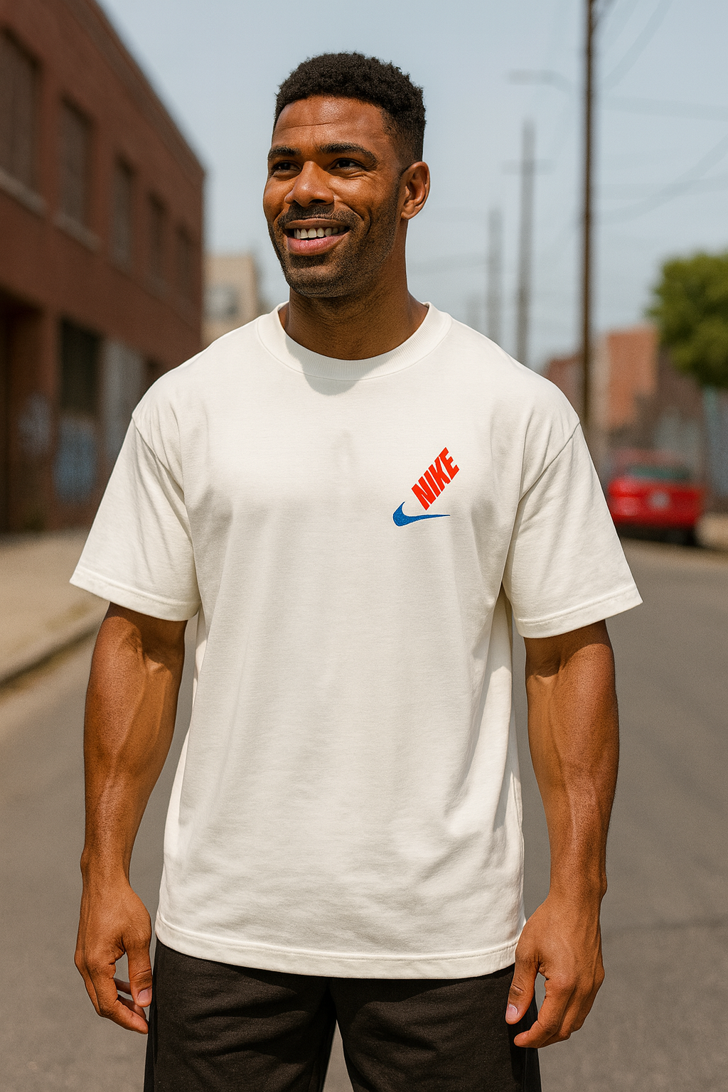 Remera Oversized NK Backfire