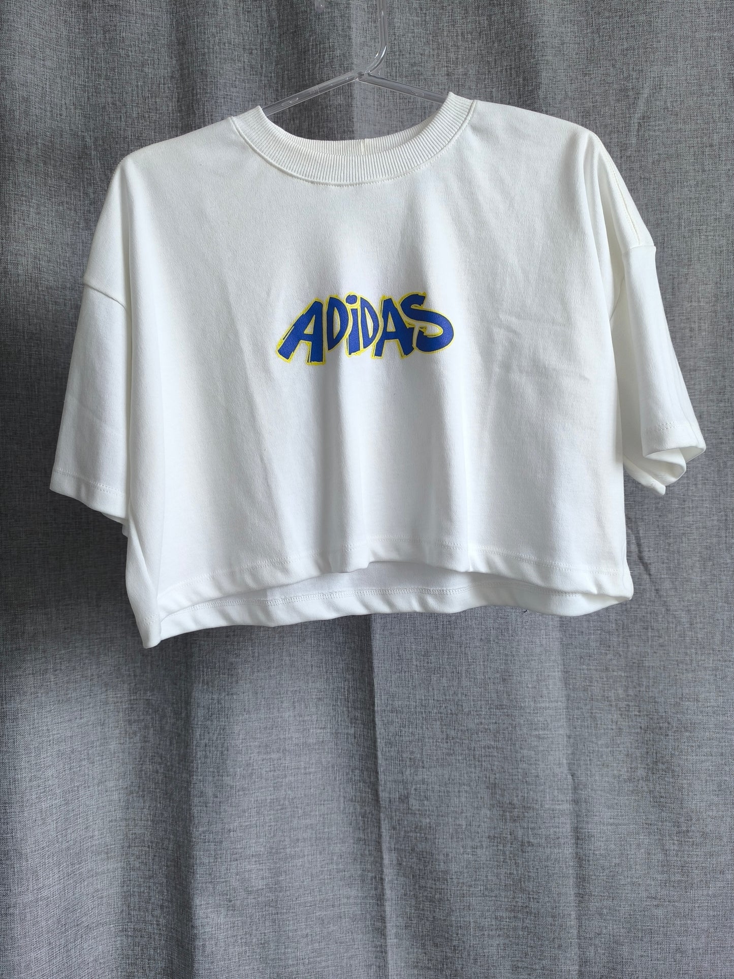 Cropped Oversized AD Game On