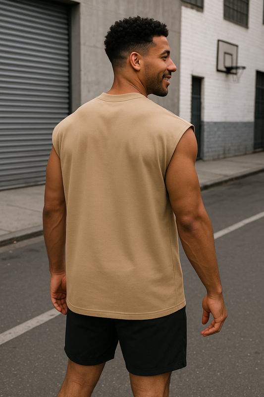 Musculosa Oversized JDN Bordada Apex