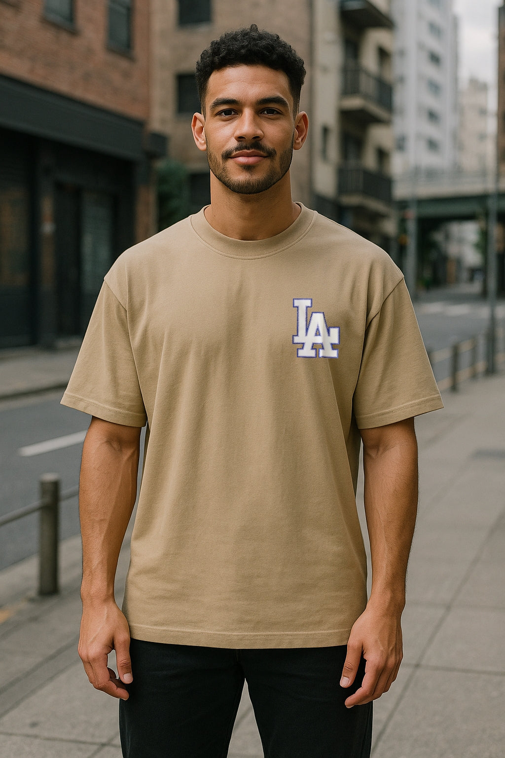 Remera Oversized LA Dodgers Taz